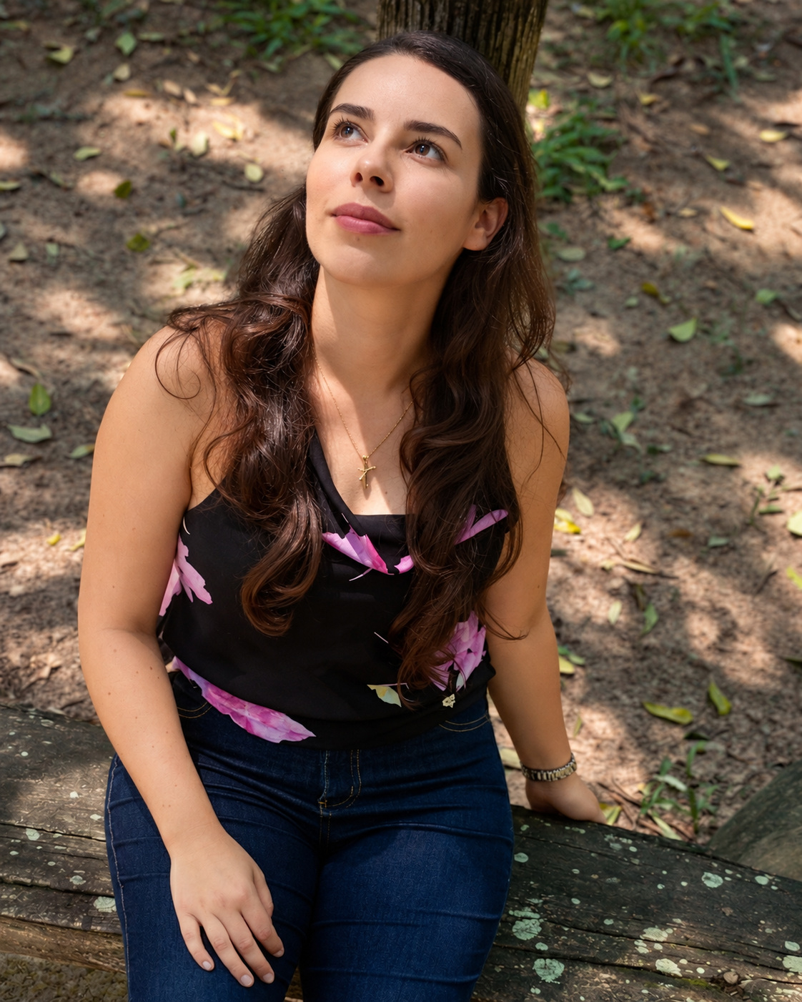 Amanda ao ar livre